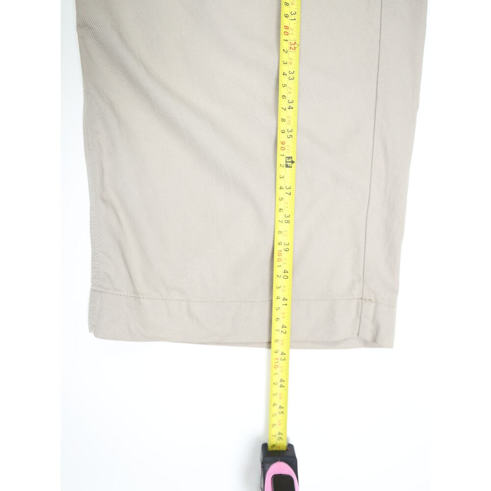 Madewell Wide Leg Pleated Trouser Pants 10 Khaki TENCEL Capsule Minimalist Luxe - Picture 9 of 15